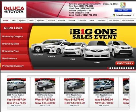 deluca toyota ocala fl inventory.